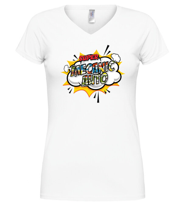  model  pe tricou