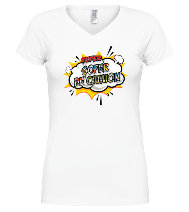 model  pe tricou