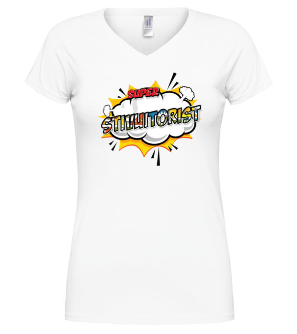  model  pe tricou
