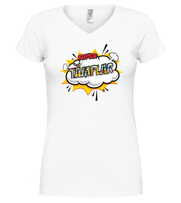  model  pe tricou