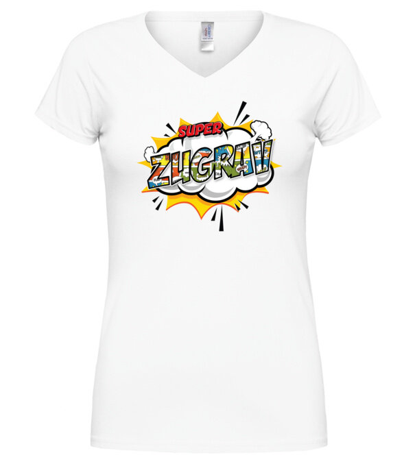  model  pe tricou