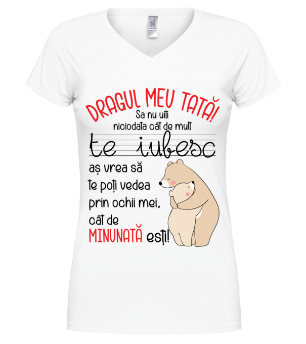  model  pe tricou