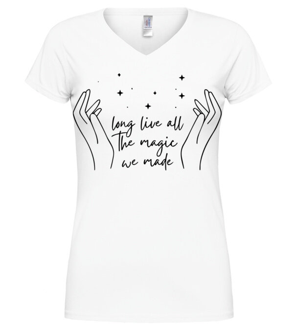  model  pe tricou
