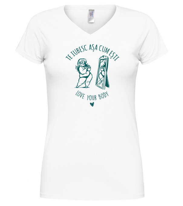  model  pe tricou