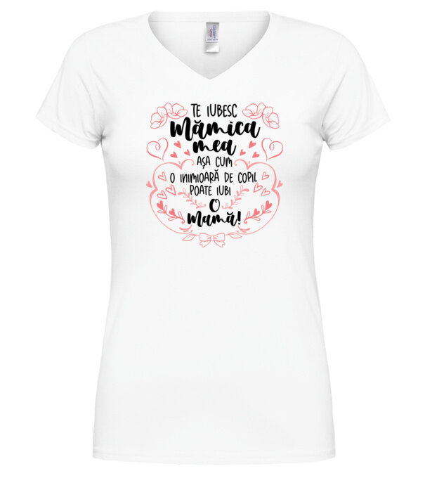  model  pe tricou