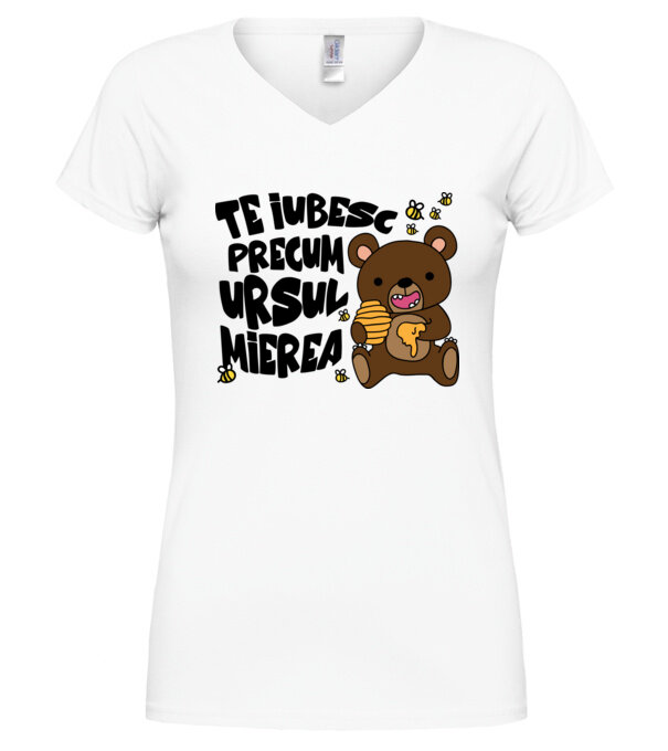  model  pe tricou