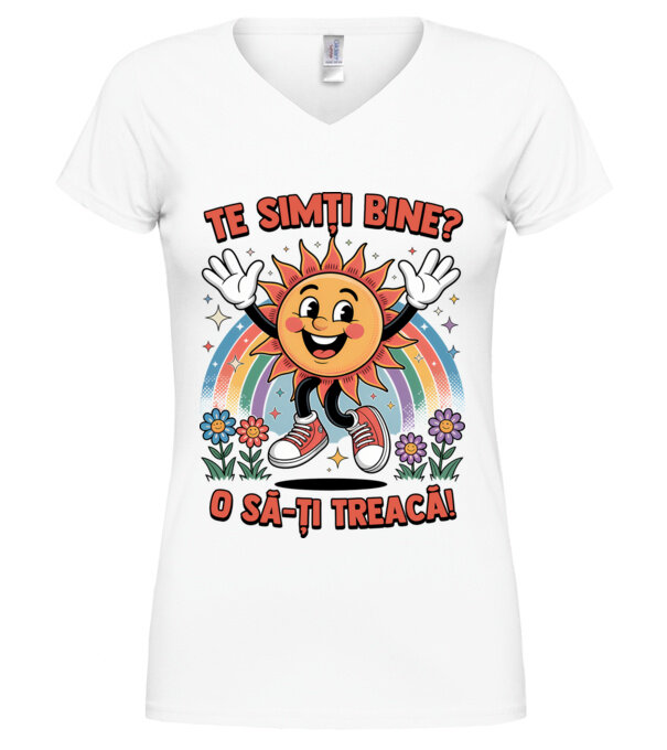 model  pe tricou