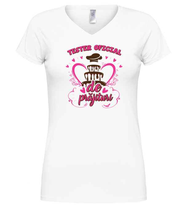  model  pe tricou