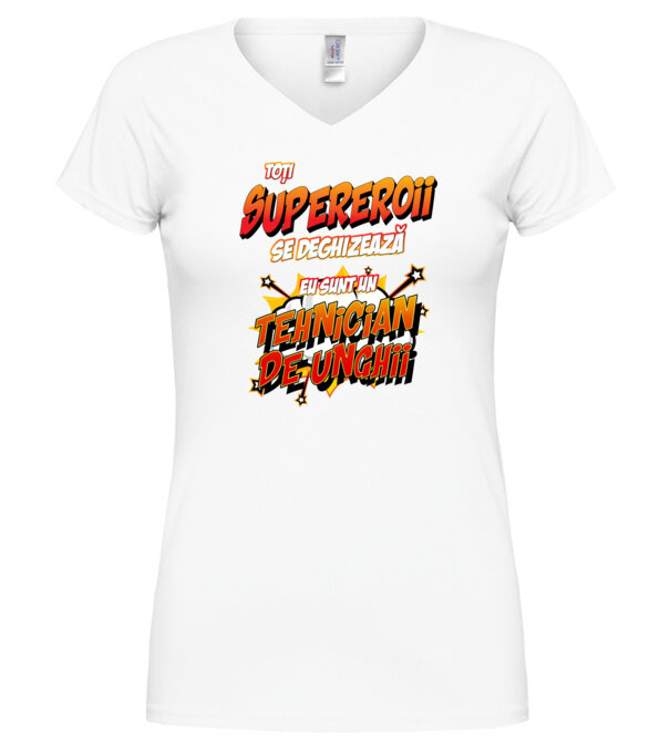  model  pe tricou