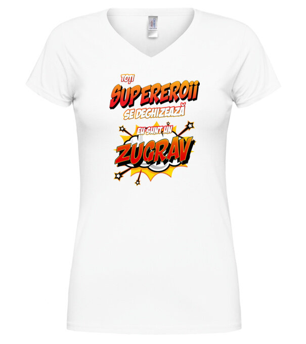  model  pe tricou