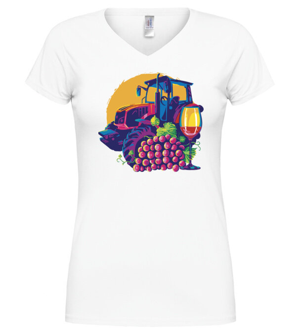  model  pe tricou
