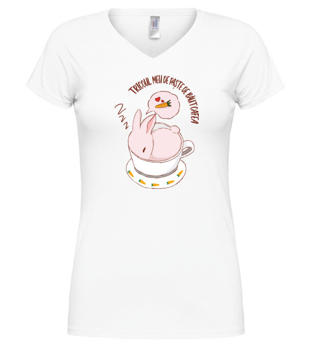  model  pe tricou