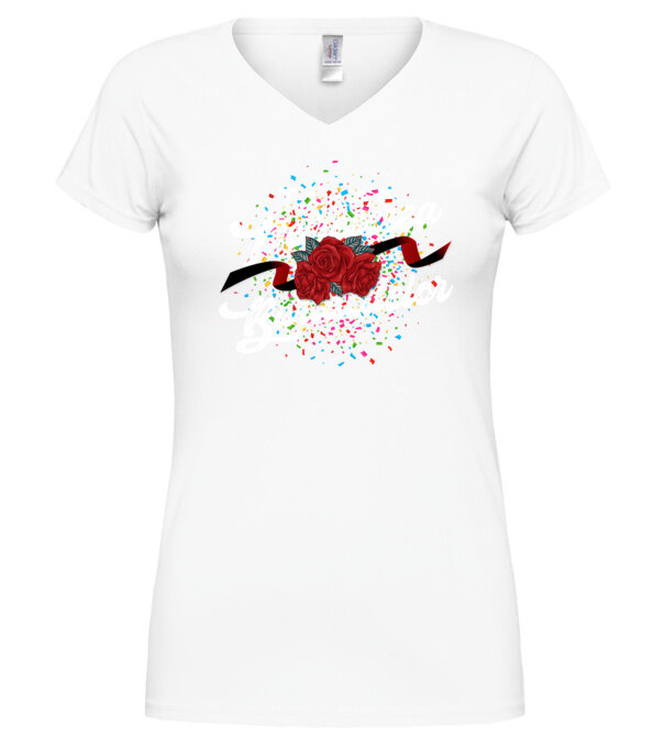  model  pe tricou