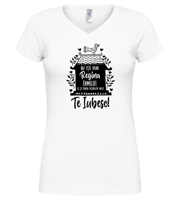  model  pe tricou