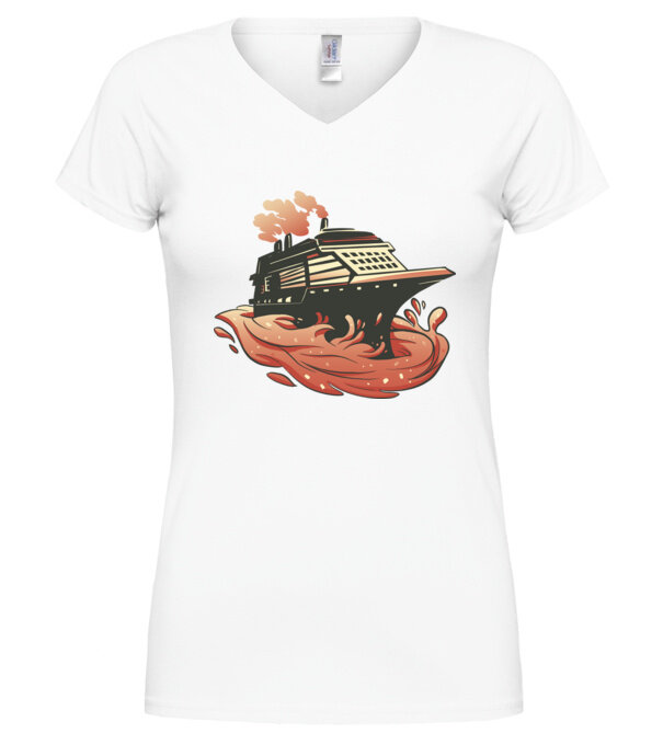  model  pe tricou