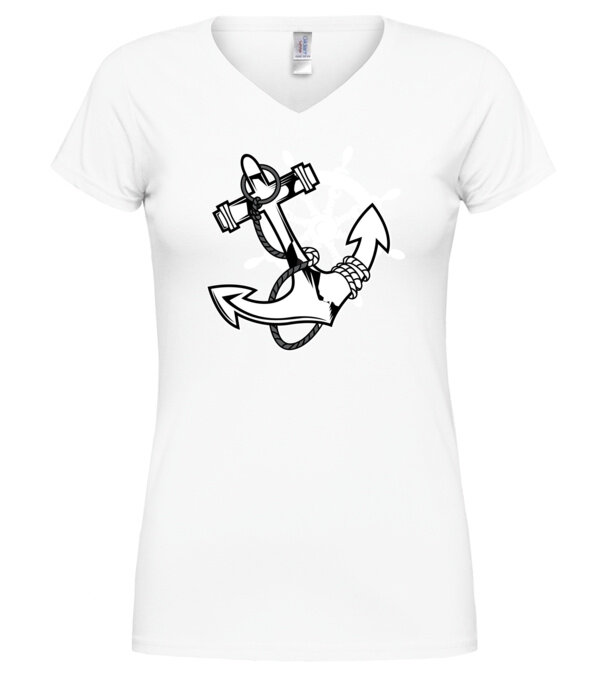  model  pe tricou