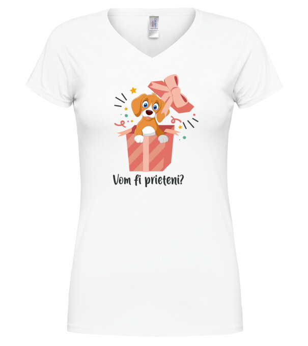  model  pe tricou