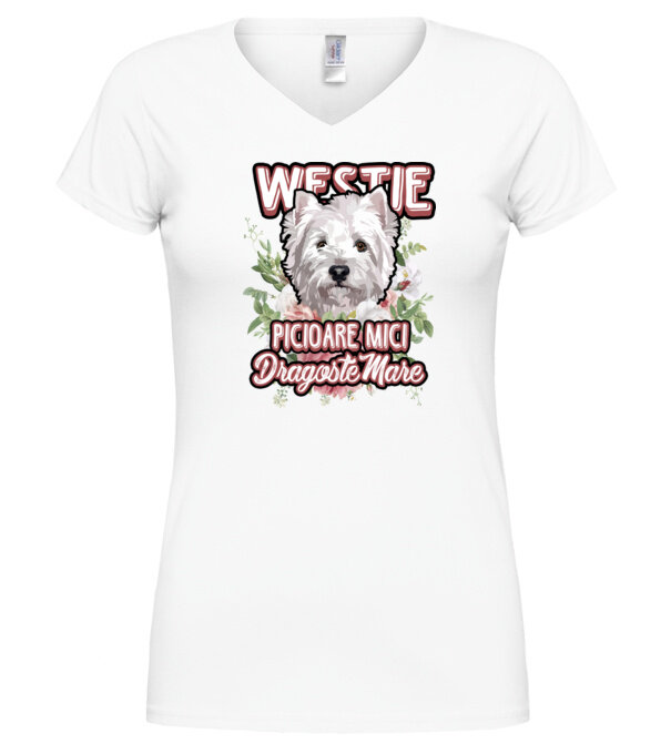  model  pe tricou