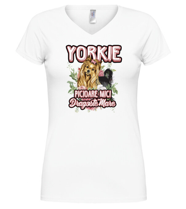 model  pe tricou