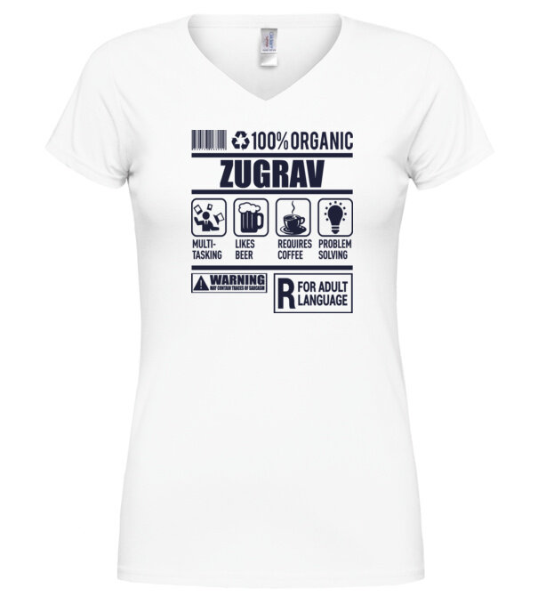  model  pe tricou