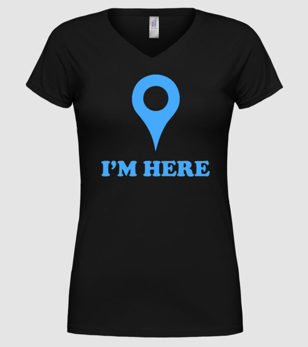 Google hike model negru pe tricou