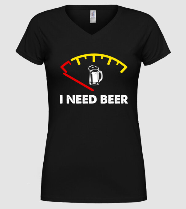 I need beer model negru pe tricou