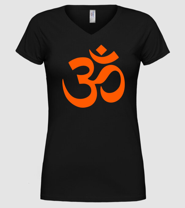 Simbol Ohm model negru pe tricou