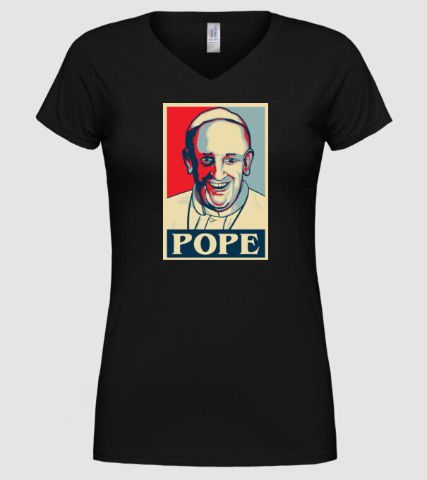 Poster Papa model negru pe tricou