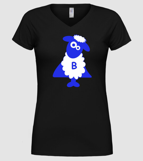SuperMiel model negru pe tricou