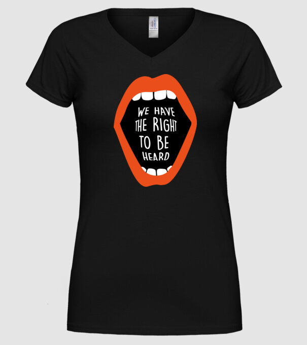 Libertatea de exprimare model negru pe tricou