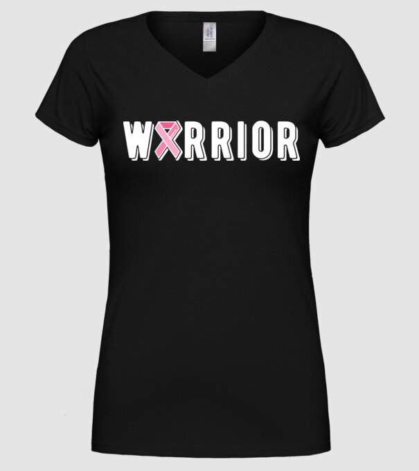 Warrior model negru pe tricou