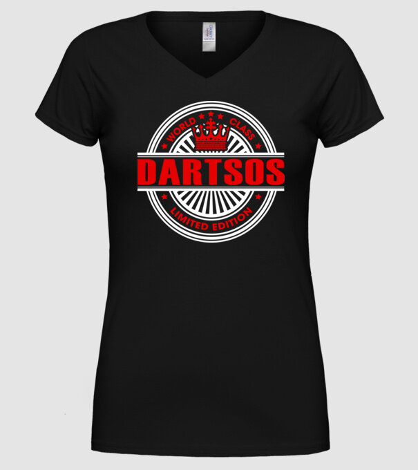 World class magyar DARTS model negru pe tricou