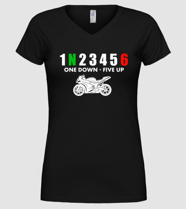 1N23456 model negru pe tricou