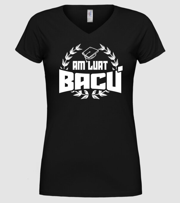 Am luat bacu model negru pe tricou