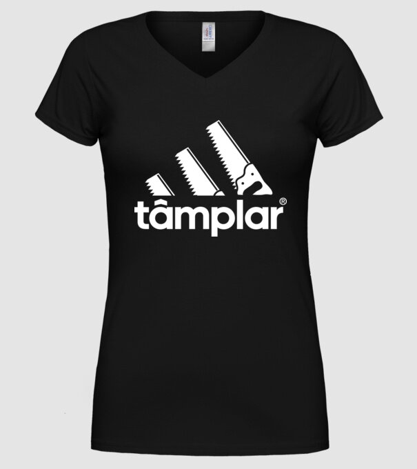 tâmplar model negru pe tricou