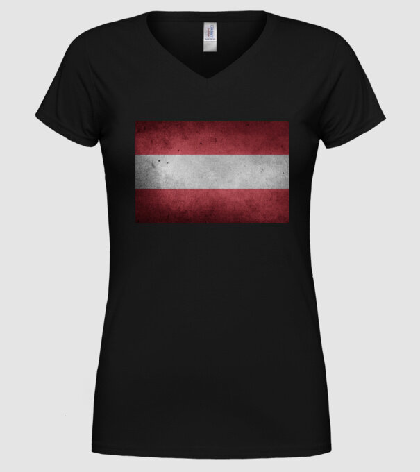 AUSTRIA model negru pe tricou