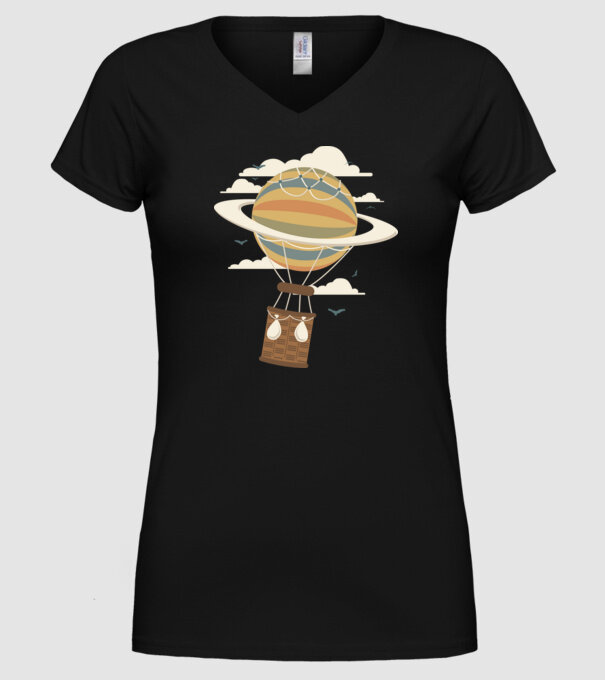 Avioane model negru pe tricou