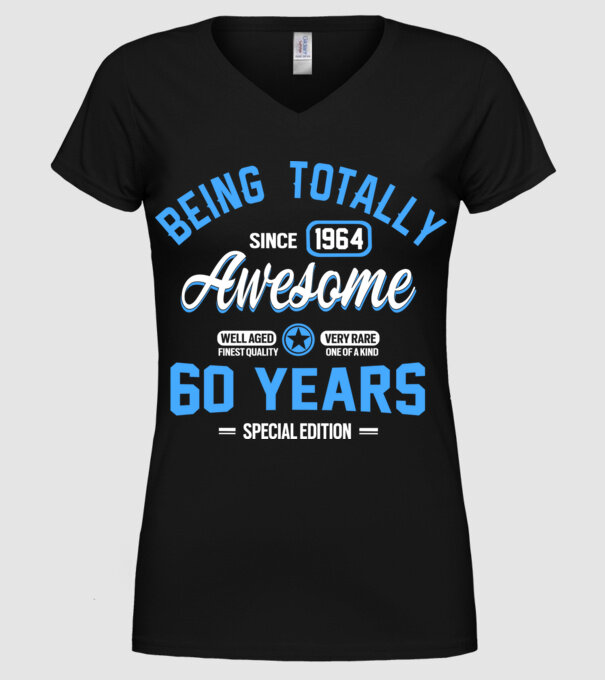 Being totally awesome 60 model negru pe tricou