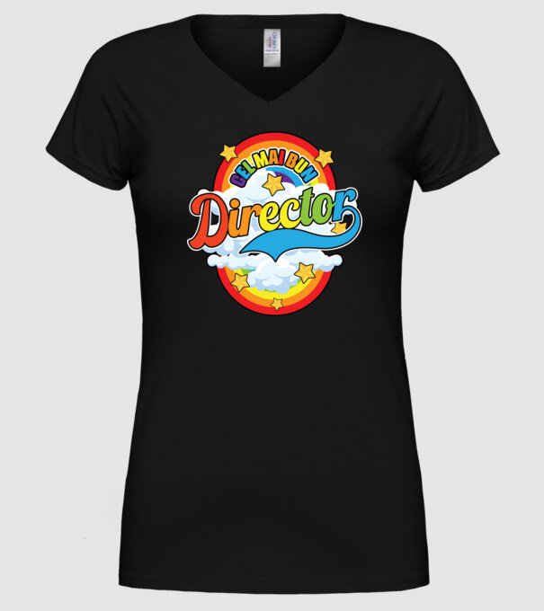 Cel mai bun director model negru pe tricou