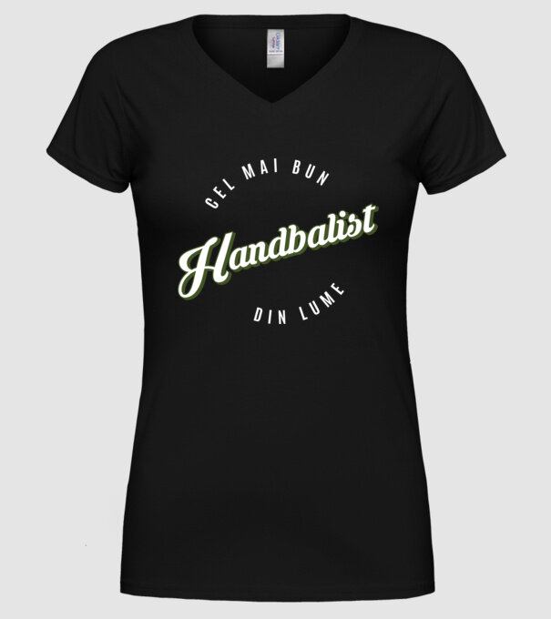 Cel mai bun Handbalist din lume model negru pe tricou