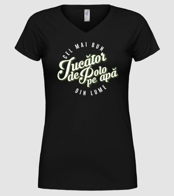 Cel mai bun Jucător de polo pe apă din lume model negru pe tricou