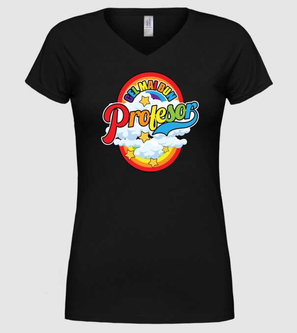 Cel mai bun Profesor model negru pe tricou
