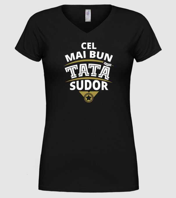 Cel mai bun tată sudor model negru pe tricou
