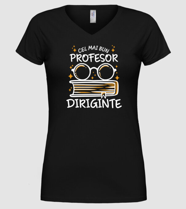 Cel mai profesor diriginte model negru pe tricou