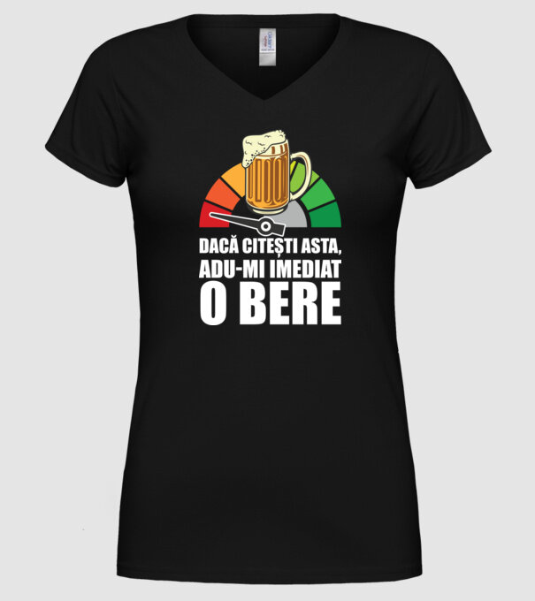 dacă citești asta, adu-mi imediat o bere model negru pe tricou