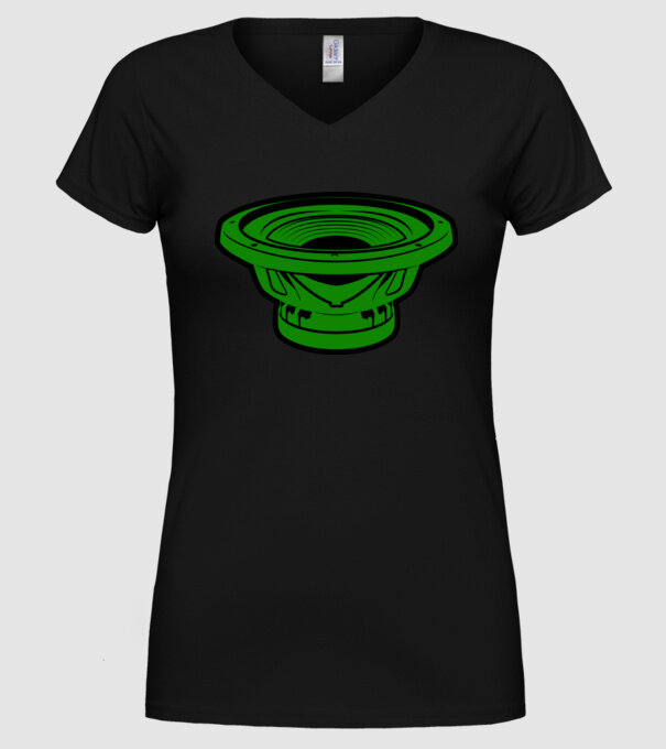Difuzor model negru pe tricou
