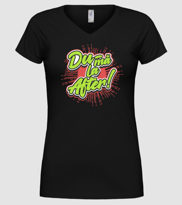 Du-mă la After model negru pe tricou