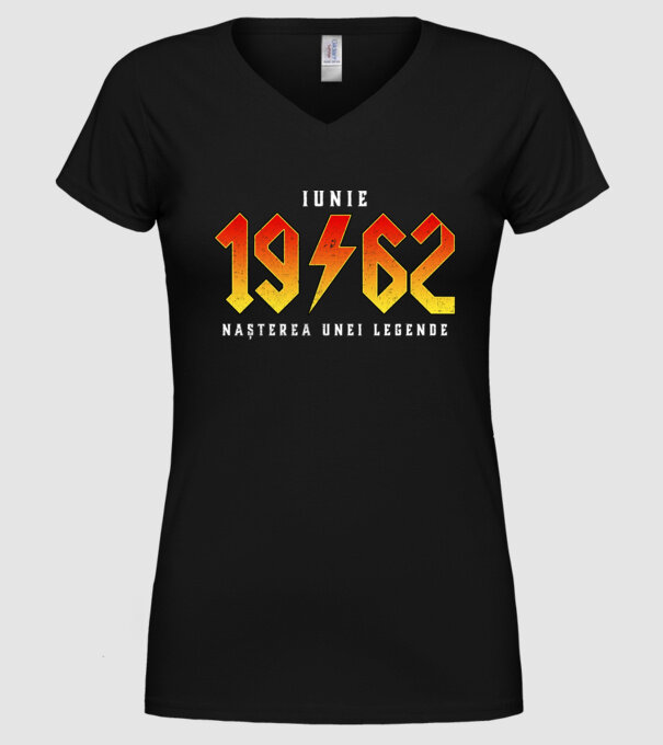 Iunie - 1962 - nașterea unei legende model negru pe tricou