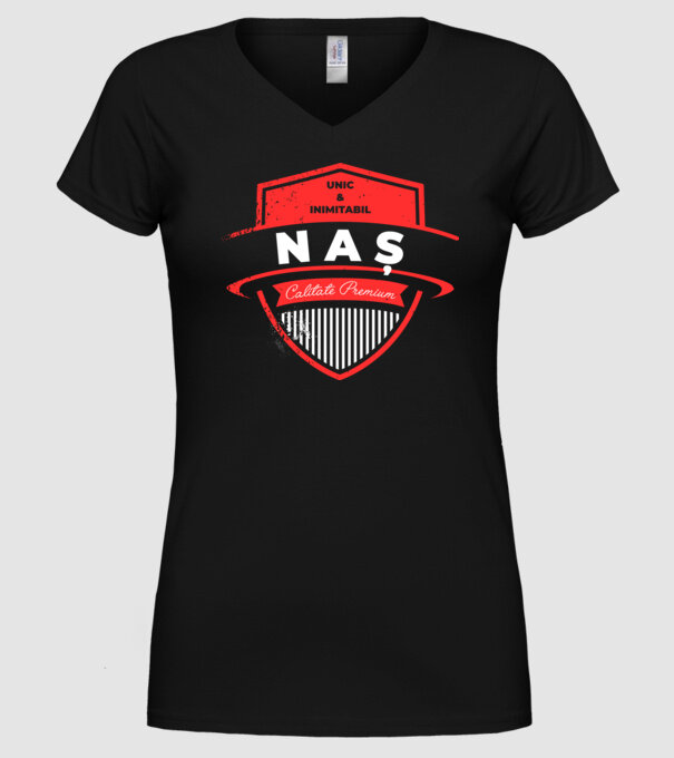 naș unic & inimitabil - calitate premium model negru pe tricou