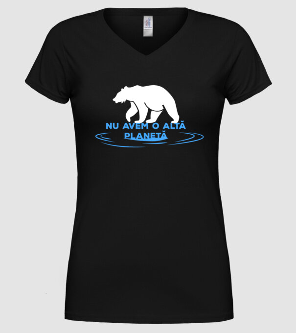 Nu avem o altă planetă model negru pe tricou